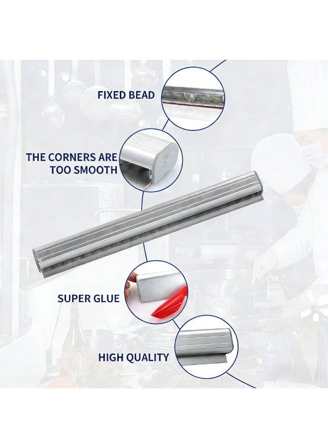 ZIVTH 2-Piece Restaurant Order Holder Rack – 40cm Extra-Long Aluminum Ticket Rail, Heavy-Duty Slide Check & Receipt Holder, Waterproof, Rustproof & Anti-Corrosion, Easy Clip for Kitchen, Café, Bar & Office - Image 5